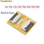 ChengHaoRan 1pc FPC FFC Flexible Flat Cable Extension Board 0.5 Pitch 6pin 10pin 12pin 24pin 30pin 40pin 50pin 60pin Connector