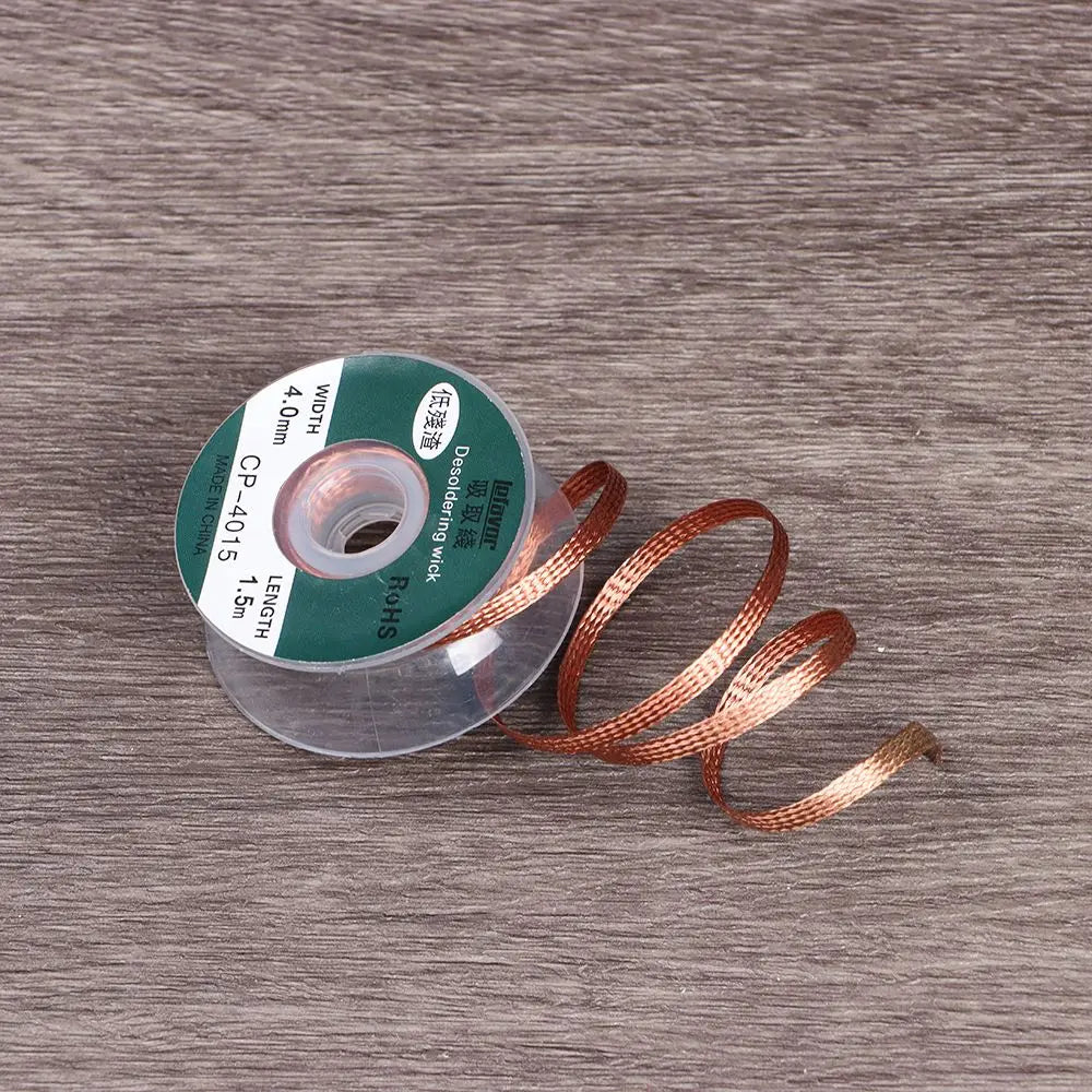 2022 Hot Professional Desoldering Braid Tape Copper Solde Wire Tin Solder Removal Soldering Wick BGA Repair High Quality Tools