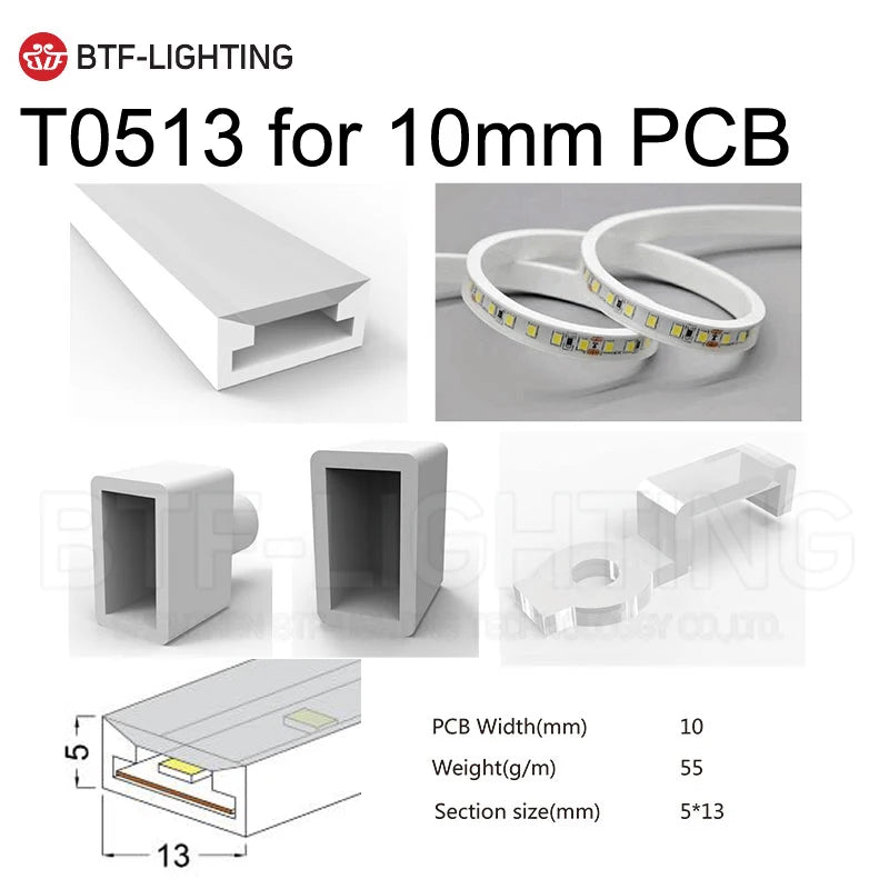 SK6812RGBW LED Neon Rope Tube WS2811 WS2812B WS2813 Flexible LED Strip Light Silica Gel Soft Lamp Tube 1m - 5m IP67 Waterproof