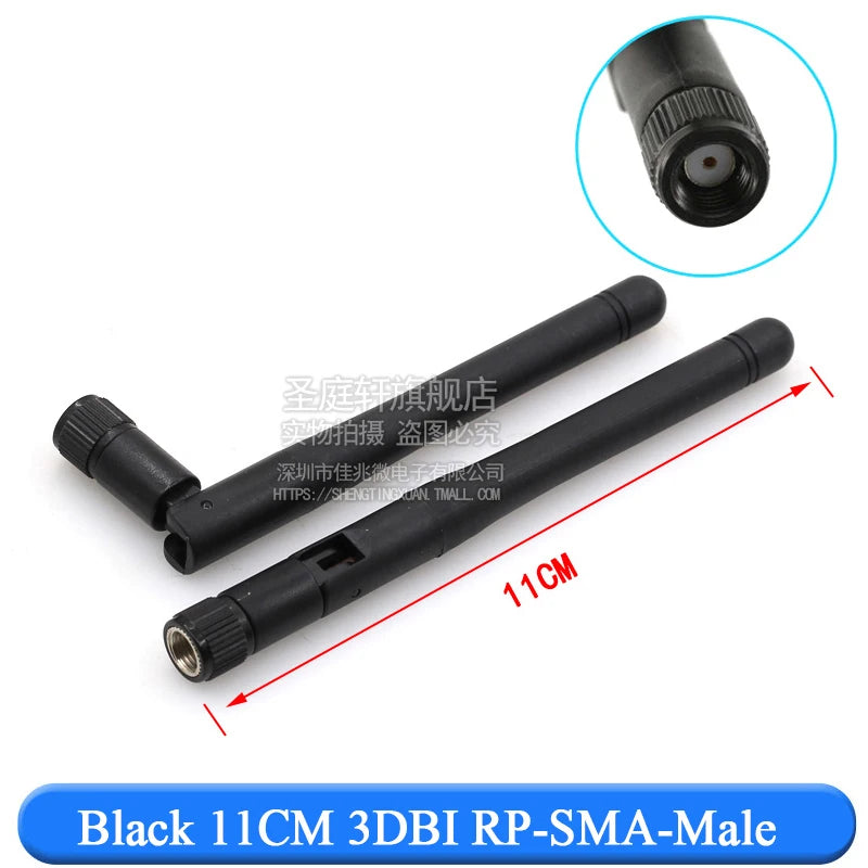 1PCS 2.4GHz 6dBi/3dbi WIFI Aerial 2.4G Antenna RP-SMA Bluetooth Male Female Wireless Router Connector WLAN/WiMAX/MIMO