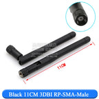 1PCS 2.4GHz 6dBi/3dbi WIFI Aerial 2.4G Antenna RP-SMA Bluetooth Male Female Wireless Router Connector WLAN/WiMAX/MIMO