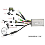 KT Brushless Controller 36V 48V Electric Bike 250W 350W Sine Wave Hall Sensor 15A 17A 6 Mosfet E-bike Scooter Controller Parts