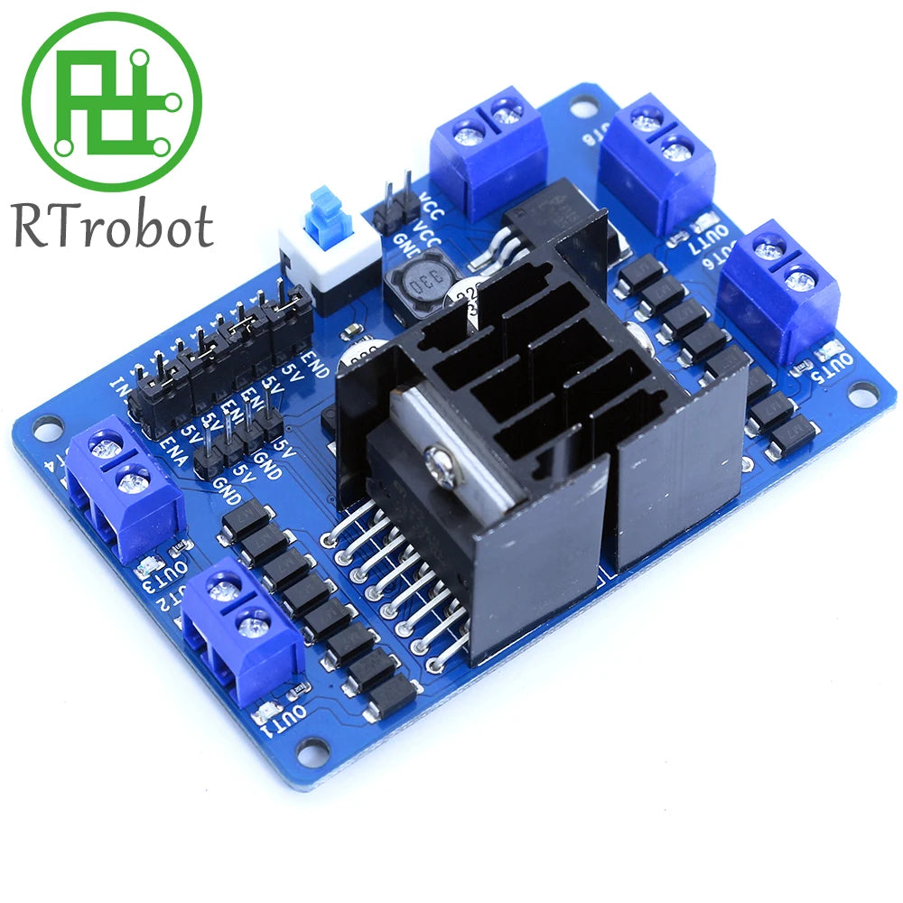 L298N Motor Driving 4WD DC Motor Driving Module L298N Stepping Motor Driving Module Intelligent car Driving Module