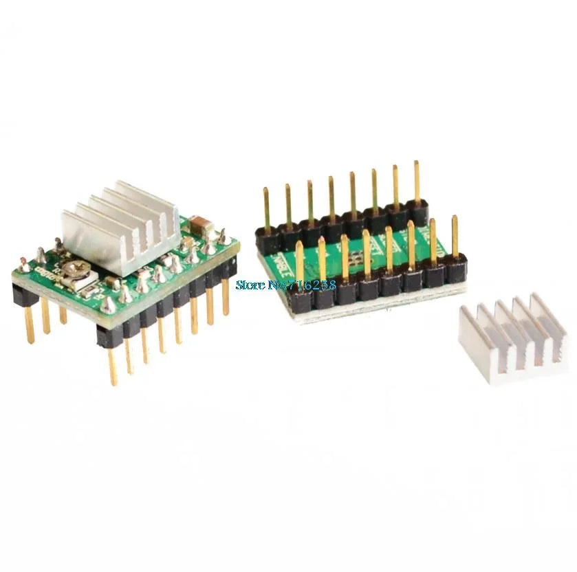 Reprap Stepper Driver A4988 DRV8825 Stepper Motor Driver Module +Heat Sink