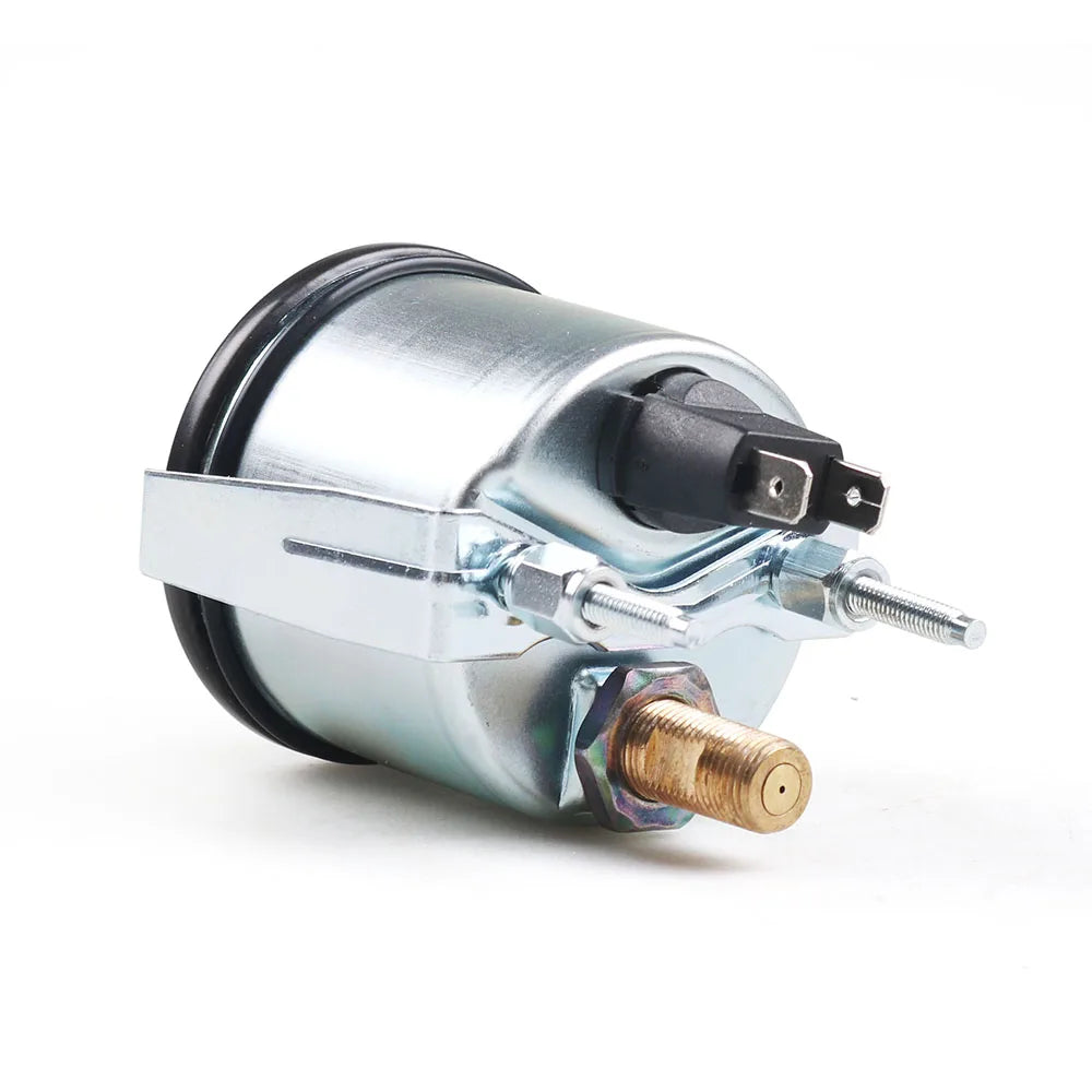 2" 52mm 0-10 Bar/0-150PSI Barometer Mechanical Air Pressure Gauge 12V Yellow Light Car Meter With Sensor NPT1/8