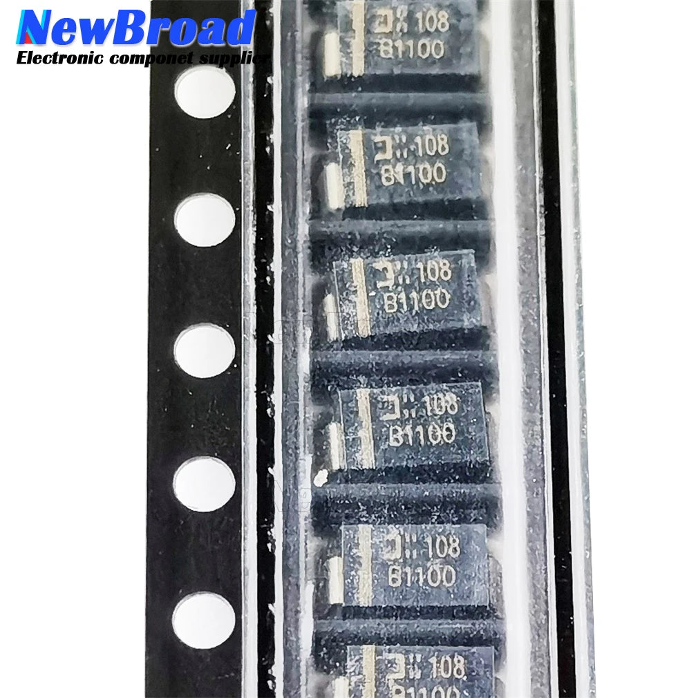 20PCS NEW Schottky Diode B1100-13-F SMA B1100B-13-F B1100LB-13-F B1100CARP SMB DO-214AC 100V 1A