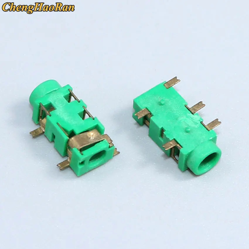 PJ Series 3.5mm Stereo Female Socket with Screw Audio Headphone Jack 3P Vertical Double Channel Connector 393 358 313 306（1-20）