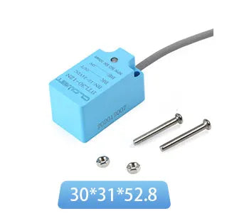 Cloweit 15mm 20mm Micro Hall Effect Sensor IP68 Proximity Magnetic Switch  NPN PNP 3-wire NO/NC DC 12V 24V  Remote Nonpolar