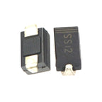 50pcs SS14 SMD Diode 1A/40V Schottky Diodes SMA Package Type A DO-214AC Model 1N5819