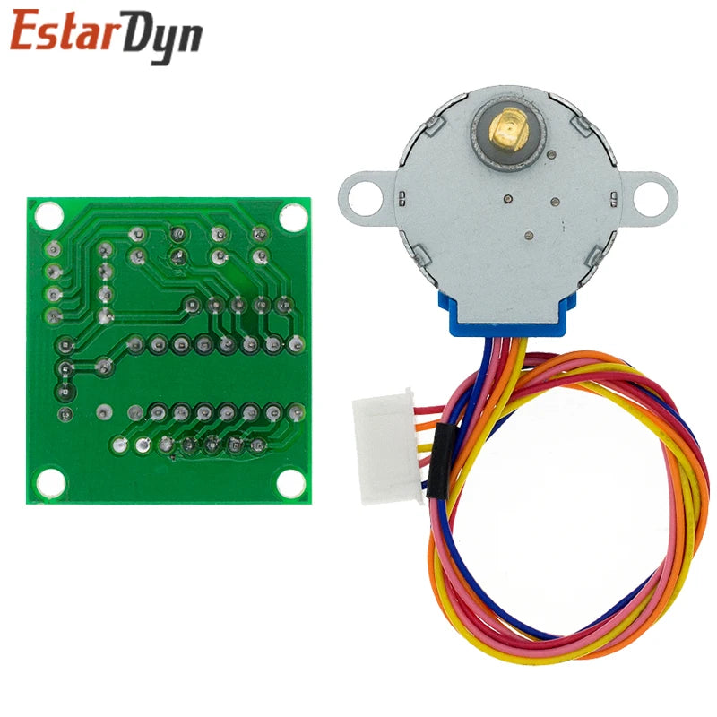 5V 4-Phase 28BYJ-48 DC Gear Step Stepper Motor ULN2003 Driver Board ULN2003 PIC MCU DIY