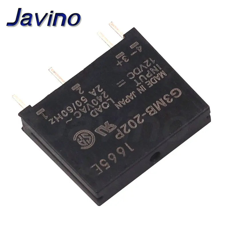 5V 12V 24V DC-AC Solid State Relay Module G3MB-202P G3MB 202P PCB SIP SSR AC 240V 2A Snubber Circuit Resistor Relay Switch