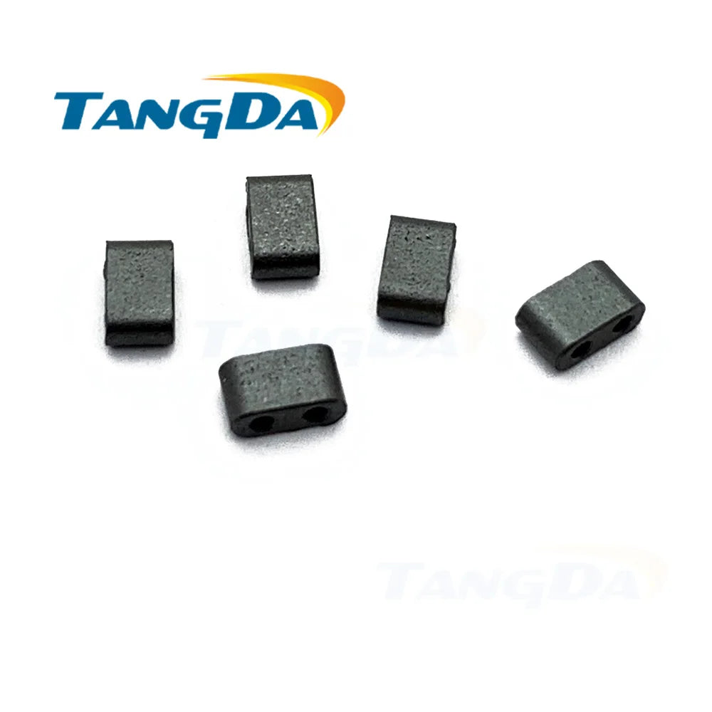 TANGDA 5 2 2.9 mm core ferrite L*W*HT 5*2*2.9mm hollow bead filter EMI Anti-interference Double hole two 2 hole AG