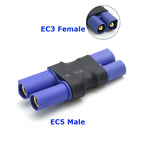 Amass Adapter XT60 to XT90 EC5 EC3 TRX T Deans XT30U Female Male Connectors 4.0mm Banana Plug RC Lipo Battery Control Parts DIY