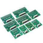 5PCS FPC FFC 0.5MM /1.0MM pitch for cable transfer conversion board 6P /8P/ 10P /12P/20P/ 24P / 26P / 30P / 34P /40P / 50P / 60P
