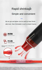20/50pcs Wire Connection Pipe Terminal Heat Shrink Butt Crimp Terminals Waterproof Insulated Seal Wire Connectors Heat Shrinkab