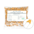 50pcs Monolithic Ceramic Capacitor 50v 10pF 100pF 1NF 10NF 100NF 1UF 10UF 101 102 103 104 105 106 50v100 50v101 50v104 50v105