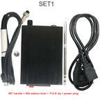 Quick Heating T12 soldering station electronic welding iron 2020 New version STC T12 OLED Digital Soldering Iron T12-952 QUICKO