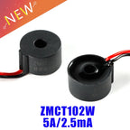 10Pcs/1pcs ZMCT102W 5A 2.5A Micro precision current transformer current transformer 5A/2.5mA sensor 1000/1 AC Mini Transformer
