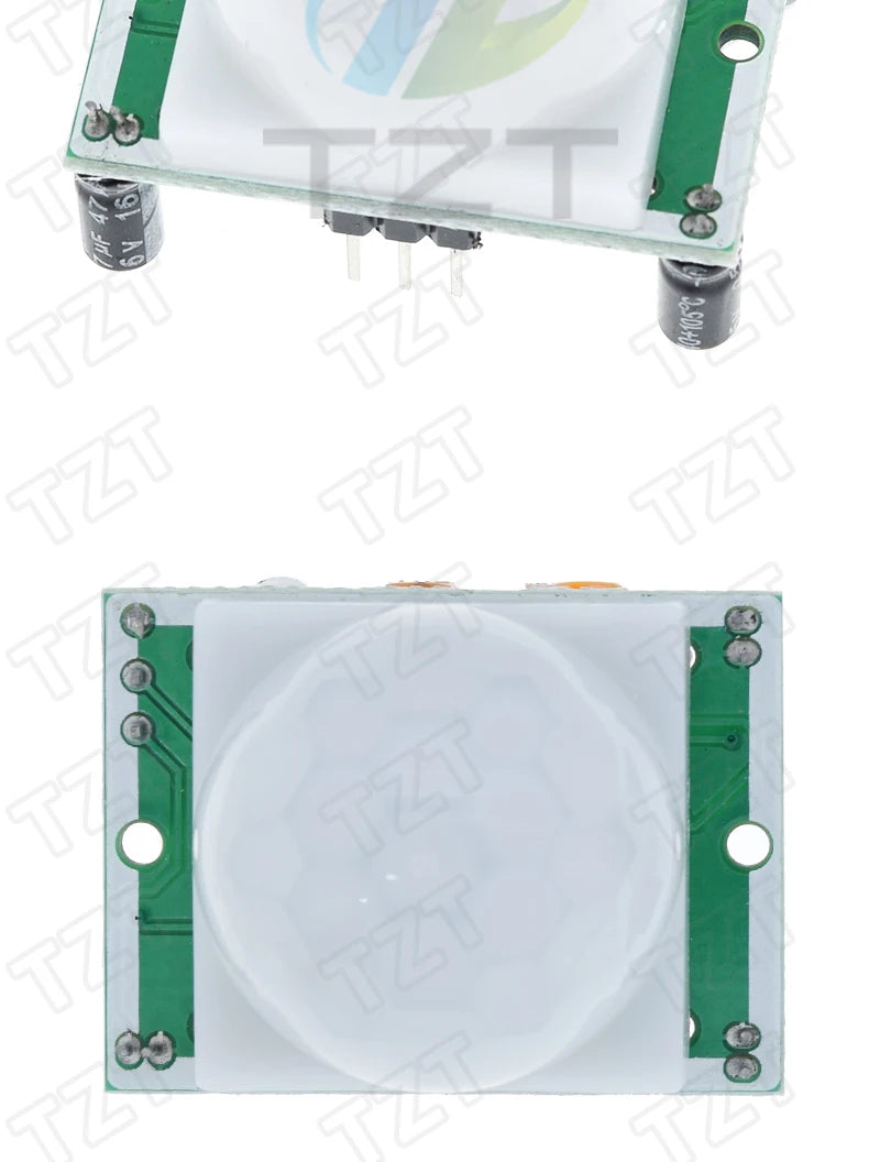 TZT 1/3pcs HC-SR501 Adjust IR Pyroelectric Infrared PIR Motion Sensor Detector Module for arduino for raspberry pi kits