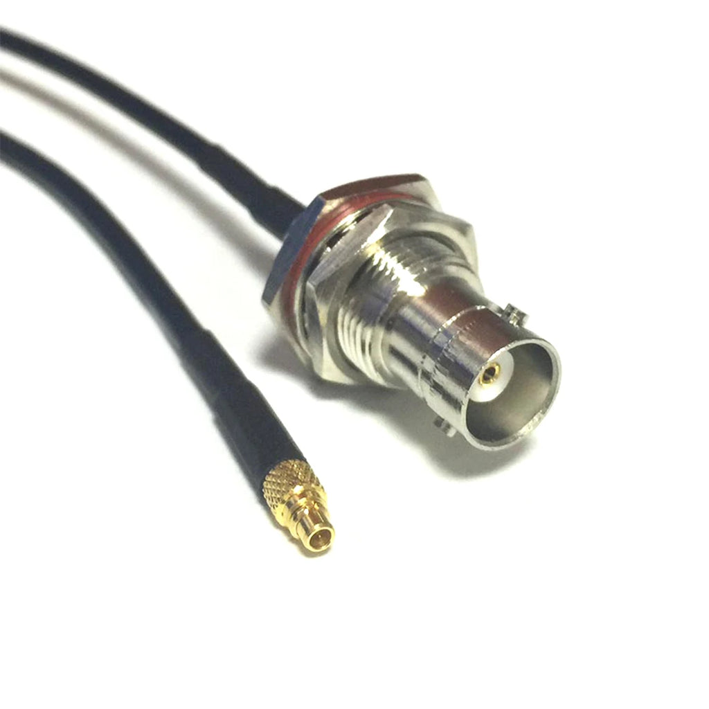 RF Coaxiale Cable BNC Female Bulkhead To MMCX Male Pigtail Adapter RG174 10/15/20/30/50/100CM For Wifi Card