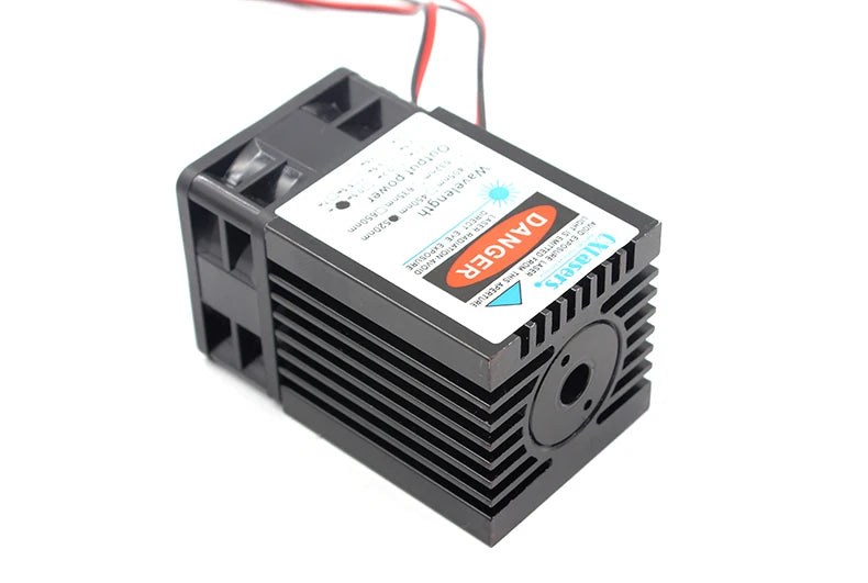 Oxlasers High Power 1W 1000mW 520nm Green Laser Module Laser Bird Repeller Ddiode Lasers with Cooling Fan Long Duty Cycle