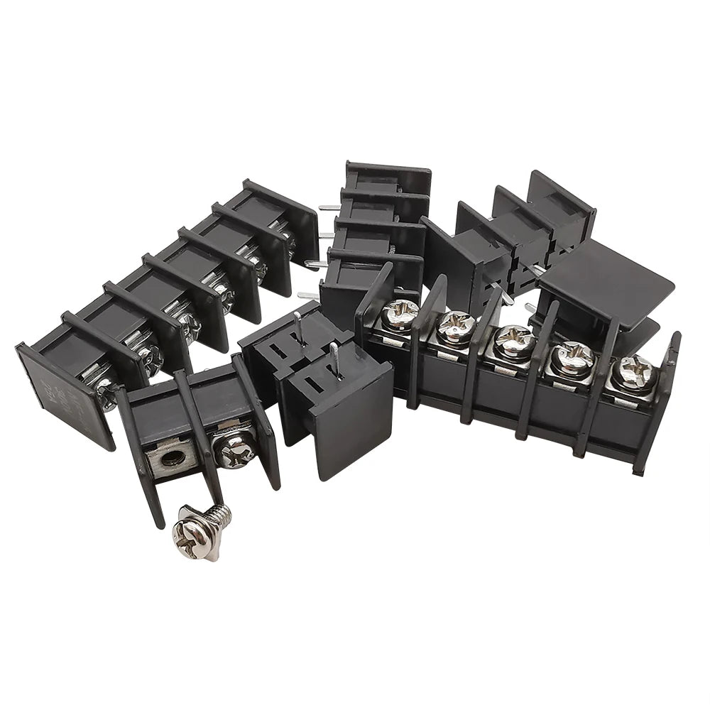 10Pcs KF45-9500 9.5mm PCB Screw Terminals Block Connector 9.5mm Pitch 2/3/4/5/6Pin Straight Pin Barrier Terminal Block Connector