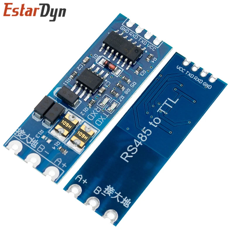 TTL Turn To RS485 Module Hardware Automatic Flow Control Module Serial UART Level Mutual Conversion Power Supply Module 3.3V 5V
