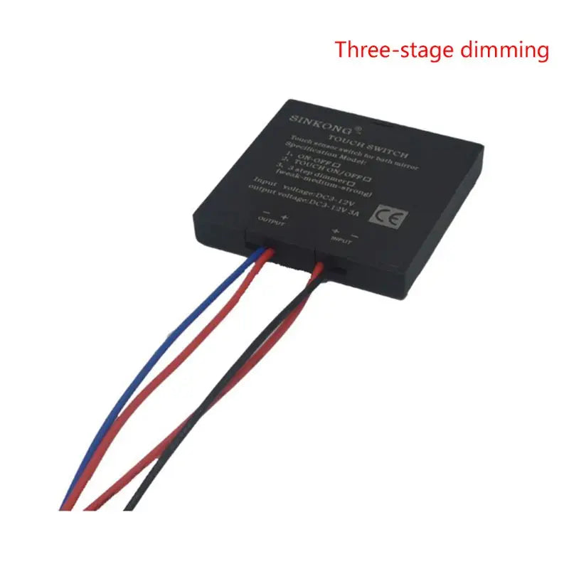 5-12V Smart Swich Bathroom Mirror Switch Touch Sensor Switch For Led Light Mirror Headlight For Smart Home Bathroom Light Switch