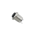 1 PCS 12mm Waterproof Momentary High Round Metal Push Button Switch Car Start Horn Speaker Bell Automatic Reset