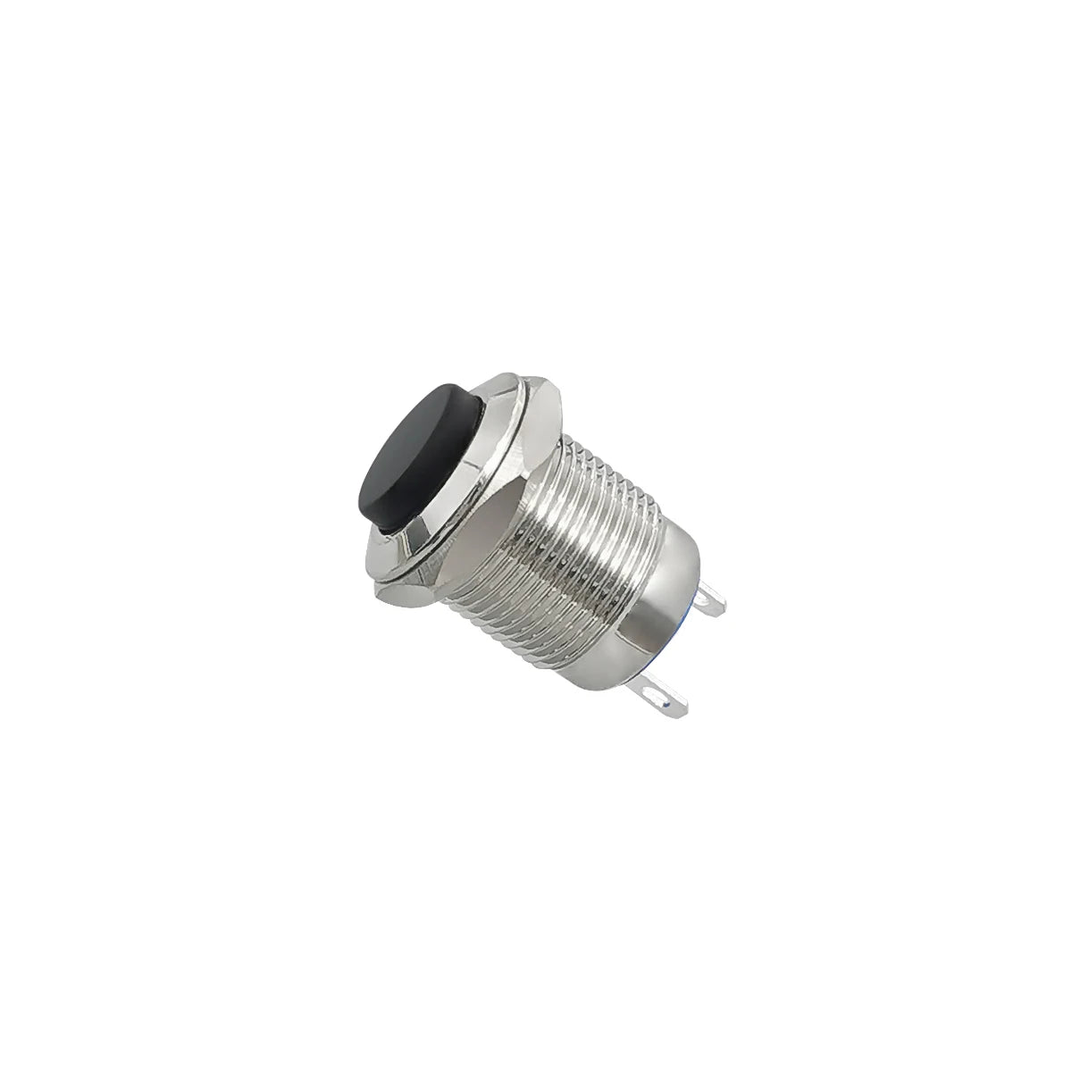1 PCS 12mm Waterproof Momentary High Round Metal Push Button Switch Car Start Horn Speaker Bell Automatic Reset