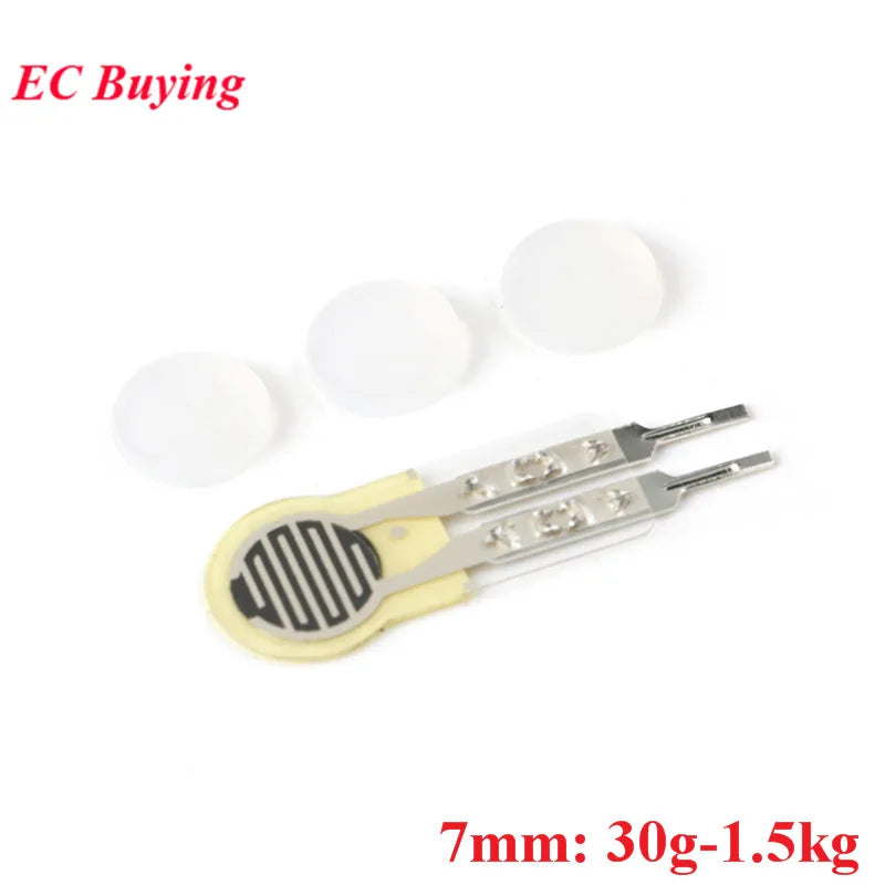 2Pcs/1pc Resistive Thin Film Pressure Sensor Flexible Force Sensitive Resistor Load Cell Converter Module 4/18/110mm For Arduino