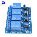 diymore 4 Channel Optocoupler Relay Module for Arduino DC 5V