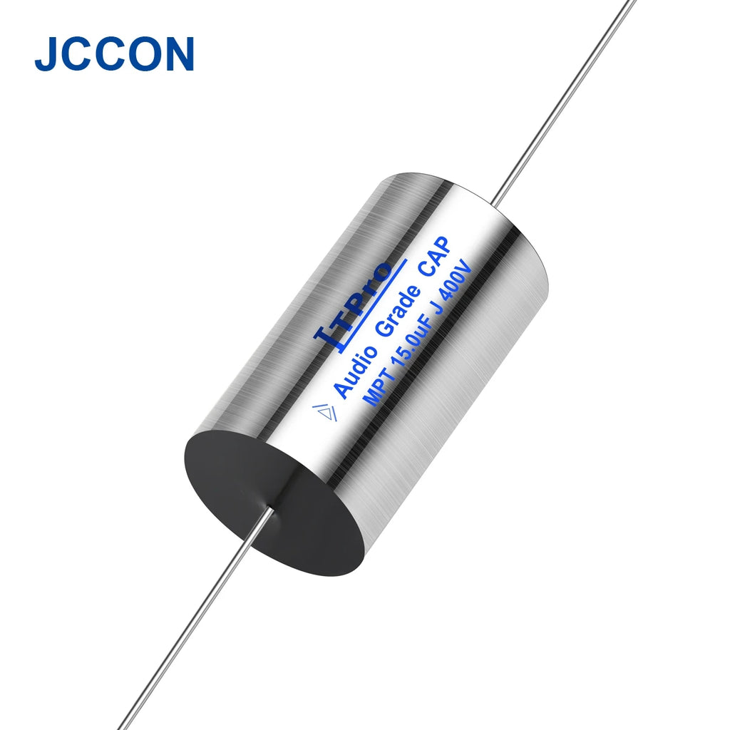 2Pcs MPT MKP 400V Capacitor HIFI Axial Fever Crossover Coupling Frequency-Divided For Audio Capacitor Audiophile Speaker