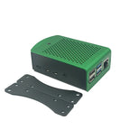 Raspberry Pi 4B 3B Aluminum Case Metal Chassis Shell Box with Onboard Cooling Fan