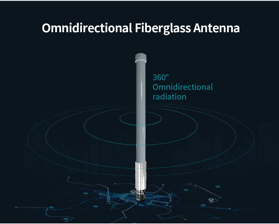 LoRa Helium Miner Hotspot Outdoor 868MHz 915MHz Antenna N Male Aerial RAK  Waterproof Long Range 3dBi CDSENET TX/868/915-BLG-26