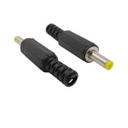 5Pcs DC Power Male Plug Adapter 4.0x1.7mm Straight DC Power Plug Jack Soldering Connector DIY Electronic Repair 4.0*1.7mm