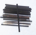 100PCS 2.54mm Short Profile L8.5mm 2x2/3/4/5/6P 10PCS 40P Straight Double Row 0.8U Gold Breakaway PCB Connector Male Pin Header