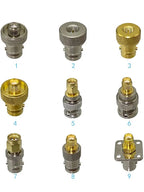 1pcs Connector Adapter SMA to BNC Male Plug & Female Jack RF Coaxial Converter Wire Terminal Straight New
