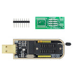 CH341A/CH341B 24 25 Series EEPROM Flash BIOS USB Programmer Module SOIC8 SOP8 Test Clip For EEPROM 93CXX / 25CXX / 24CXX DIY KIT