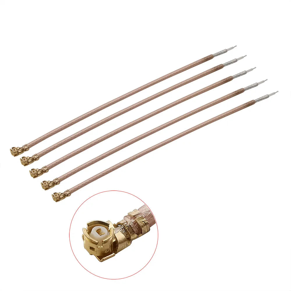 2Pcs IPX U.fl Ufl Female Connector Single-head Jack RG178 Pigtail Jumper Cable 5/7/10/15/20/30/40/50CM