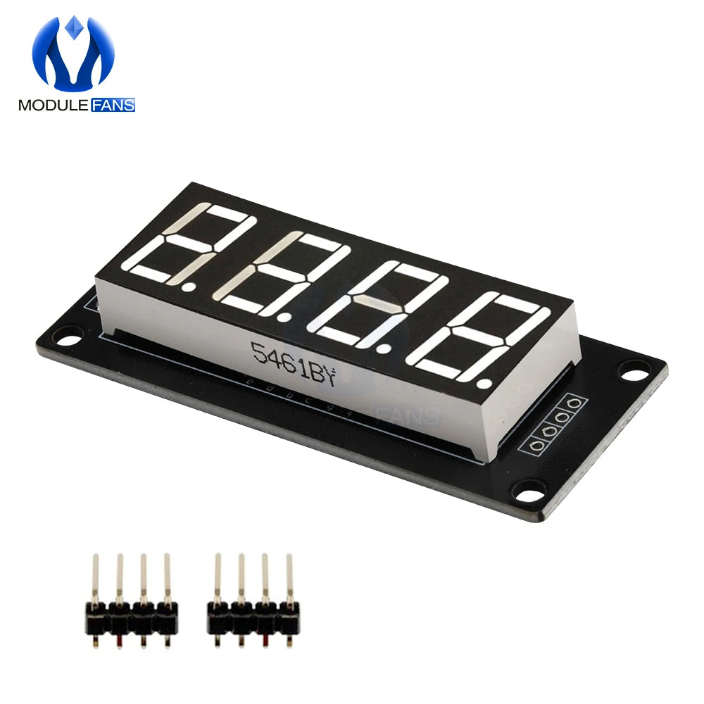 0.56 inch TM1637 LED Display Module 4 Digit LED Indicator for Arduino DIY Red Green Blue Yellow White