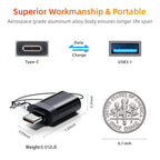 1/2PC Type C To USB 3.0 OTG Adapter USB C Male To USB Female Converter For Laptop Macbook Samsung Xiaomi USB C OTG Connector