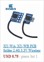 1~10PCS 433M CC1101 10mW Wireless Sender Receiver Module NRF905/SX1212/SI4432 EGBO