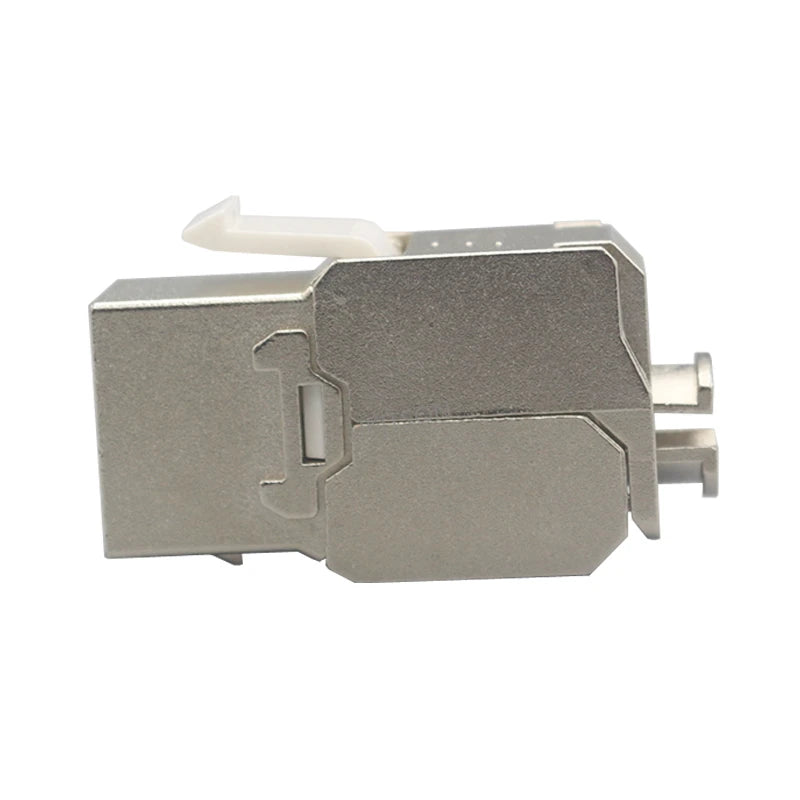 Keystone CAT 6A RJ45 Shielded FTP Zinc Alloy Slot CAT.6A Jack Modules CAT6A LAN Coupler Socket For 10GB Network