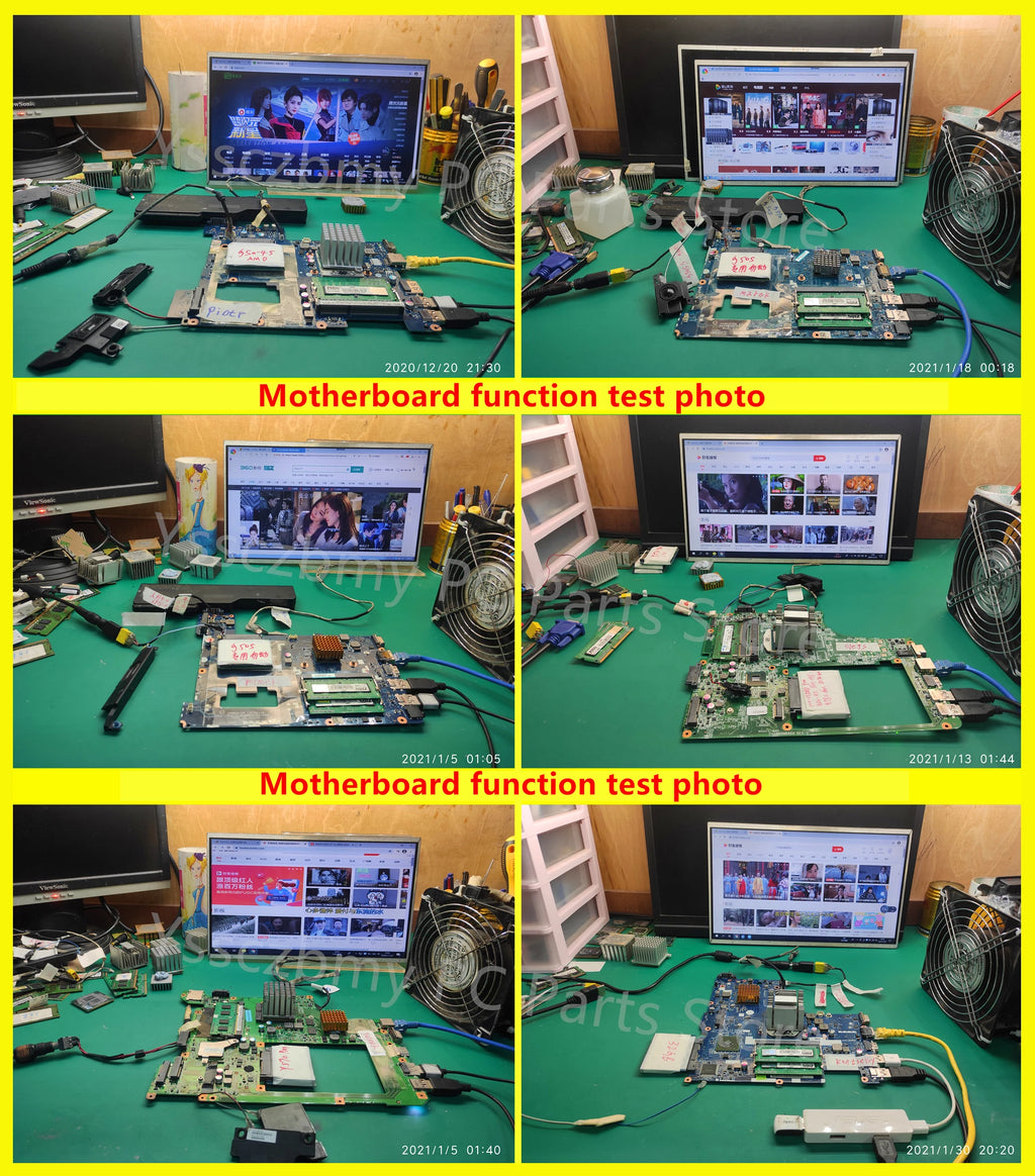 FH5AT LA-K093P Mainboard For Acer Aspire A515-56 Laptop Motherboard With CPU i3 i5 i7 RAM 4GB Test OK