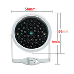 940NM Invisible Illuminator 48 Leds Infrared Night Vision CCTV Security Camera Fill Light Metal Case With Screw