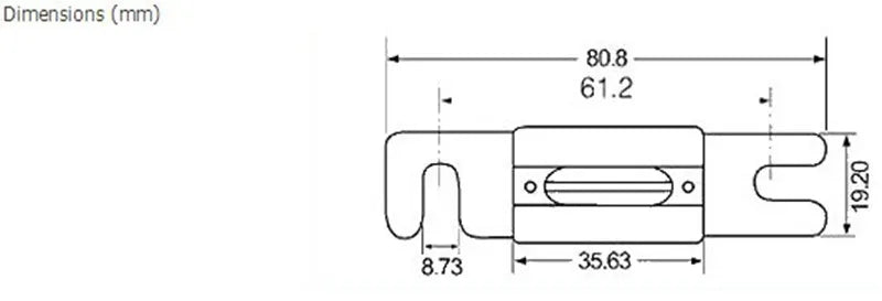 ANL Fuse Holder 30-500 AMP Bolt-on Fuse Automotive Fuse Holders 50A 60A 70A 80A 100A 125A 175A 200A 225A 300A 400A 450A 500A