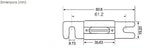 ANL Fuse Holder 30-500 AMP Bolt-on Fuse Automotive Fuse Holders 50A 60A 70A 80A 100A 125A 175A 200A 225A 300A 400A 450A 500A