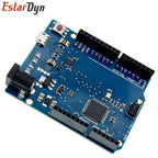 Leonardo R3 Microcontroller Original Atmega32u4 Development Board Or With USB Cable Compatible For DIY Starter Kit