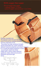 GHXAMP 1PCS 1.2mm Speaker Crossover Inductor Coil Oxygen-Free Copper Frequency Divider Coil Inductance 0.21mH 0.5mH 1.0mH 1.5mH